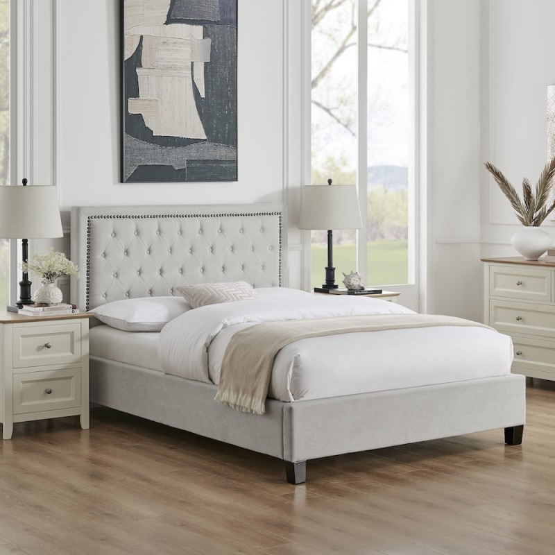 LL Rhea Natural 4ft6 Double Bed Frame